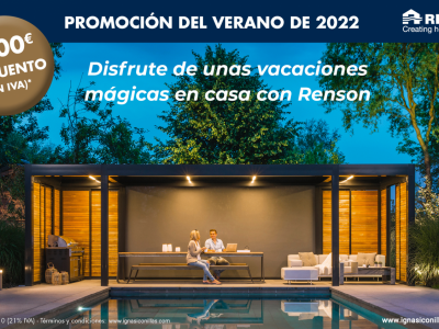 1.000 euros de descuento en tu próxima pérgola