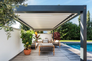 Éstas son las 7 pérgolas bioclimáticas que vas a querer incorporar en tu vivienda